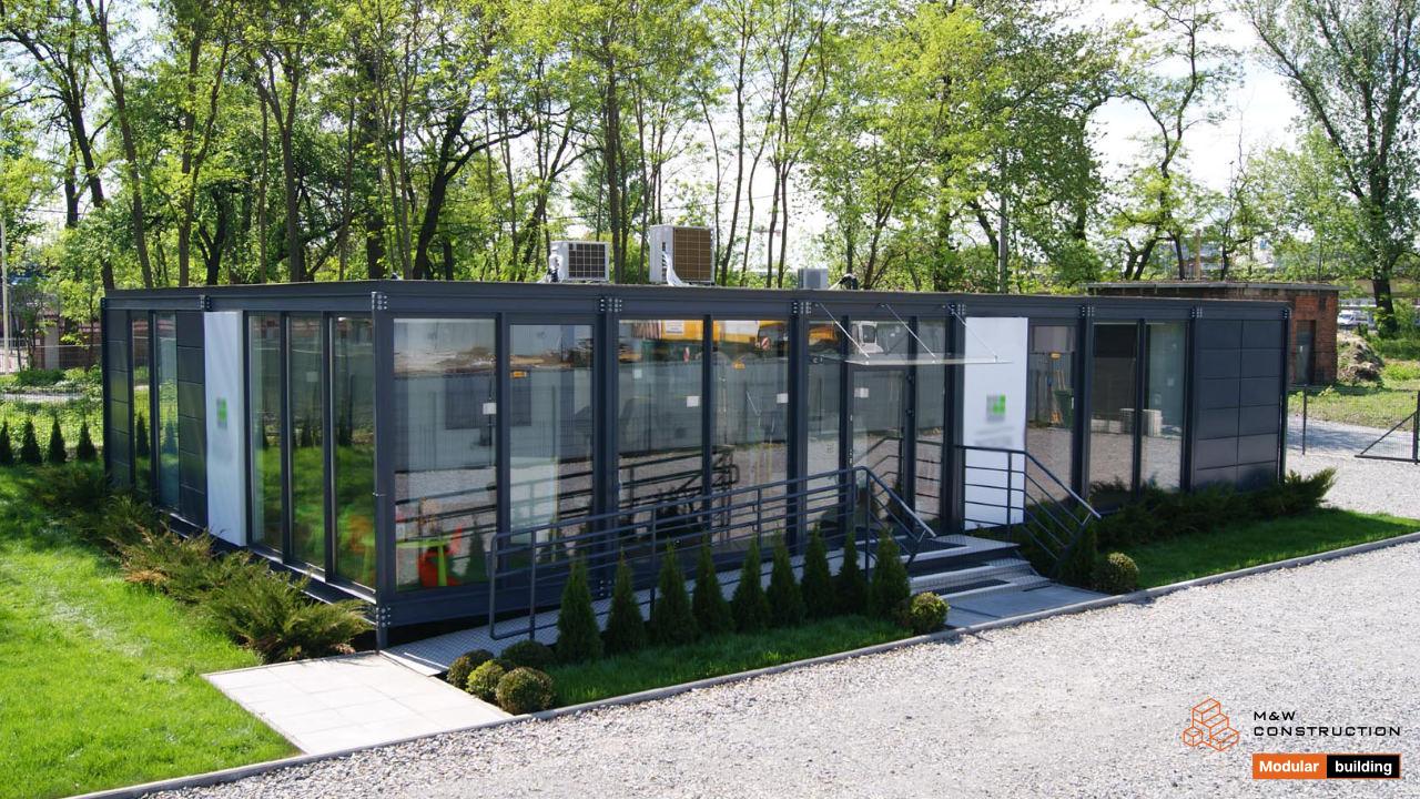 M&W Modular Construction – completed modular commercial building